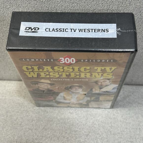 Classic TV Westerns - Collectors Edition (DVD, 2008, 24-Disc Set) 300 NEW SEALED - Picture 3 of 6